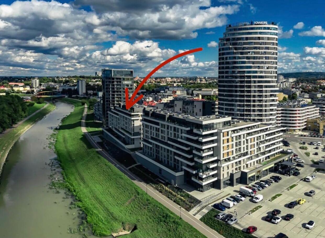Апартаменти Capital Towers Rzeszow, Free Parking, Terrace Екстер'єр фото